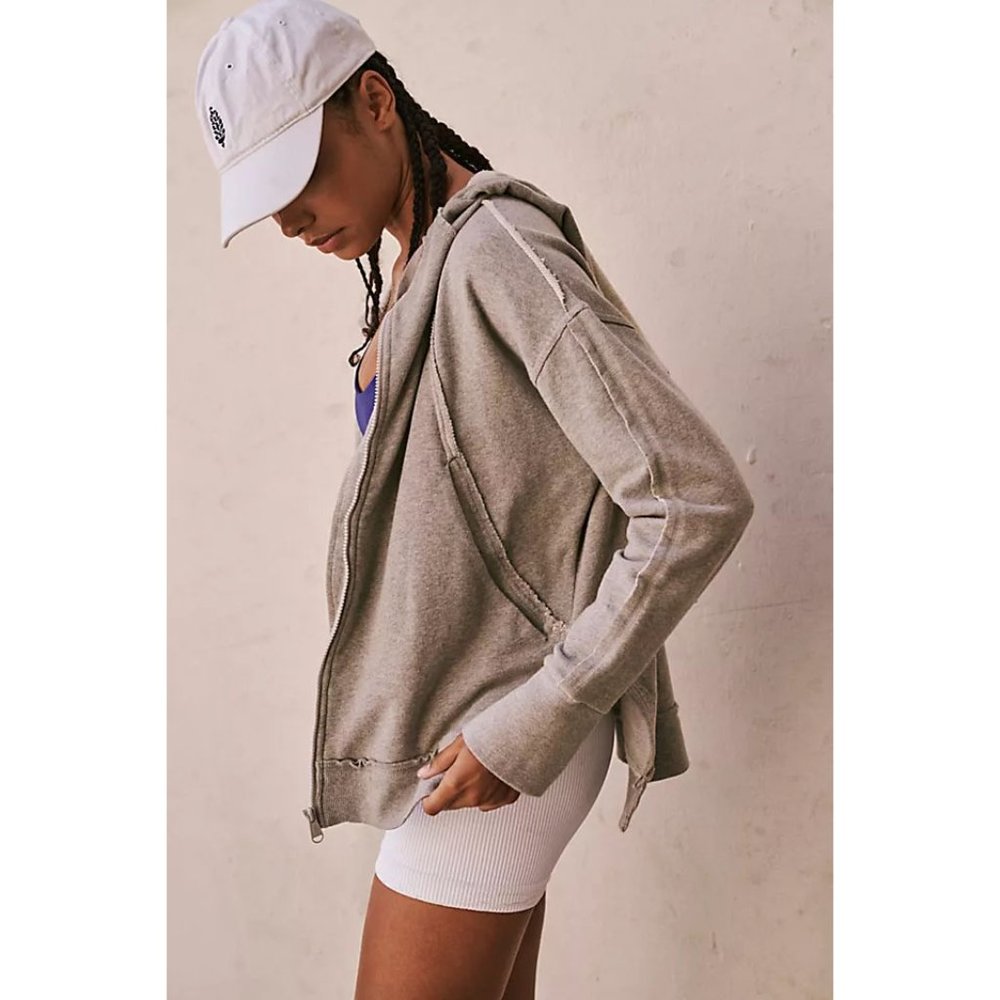 🎉LAST CHANCE🎉 FP MOVEMENT Only One Hoodie / Heather Grey - Picture 2 of 9